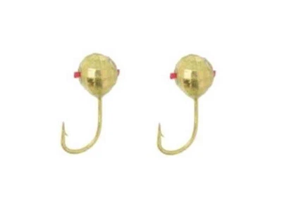 Мормишка FISHING ROI вольфрам Диско-шар з отвором 3мм 0,22г gold (2шт/уп)