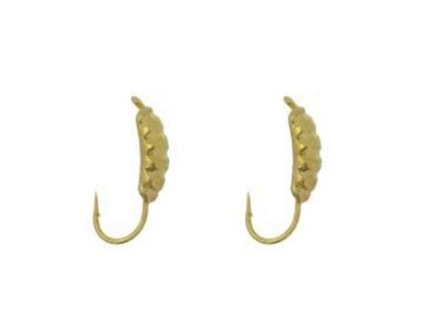 Мормишка FISHING ROI вольфрам Опариш з вушком 3мм 0,58г gold (2шт/уп)