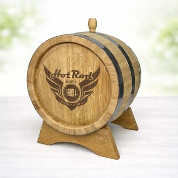 Дубовая бочка Hot Rod 30 л из закарпатского дуба, обжиг М+