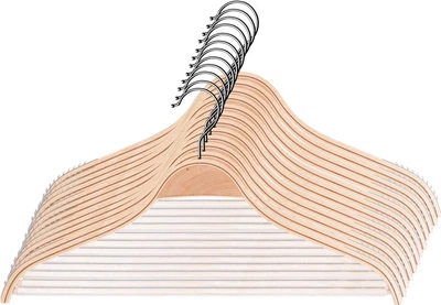 Вішалки для одягу Kadax дерев'яні 12 шт K293 (5902730385080)