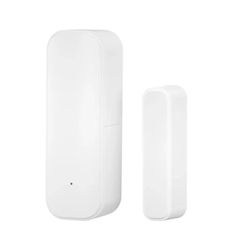 Датчик открывания дверей/окна UNENUO Tuya WiFi, магнитный сенсор для умного дома, белый