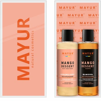 Подарочный набор для ухода за волосами Mayur Mango desert Шампунь 200 мл + Кондиционер 200 мл (2200877373957)