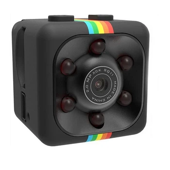 Мини экшн-камера наблюдения SQ11 HD 1080 с датчиком движения, ночной съемкой и беспроводной записью