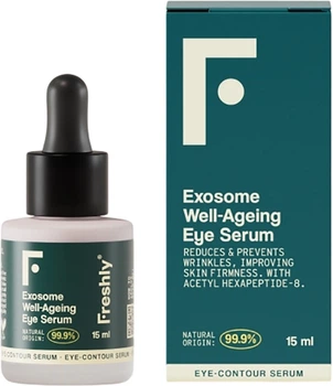 Serum do skóry wokół oczu Freshly Cosmetics Exosome Well-Ageing przeciwstarzeniowe 15 ml (8436616952334)