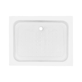 Душовий піддон KAPIELKA ST100x80х14 низький, прямокутний, діаметр зливу 52 мм Lidz
