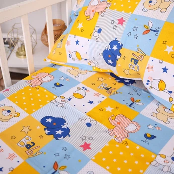Простынь MirSon Бязь 20-0038 Cute animals 150 х 220 см (2200010284348)