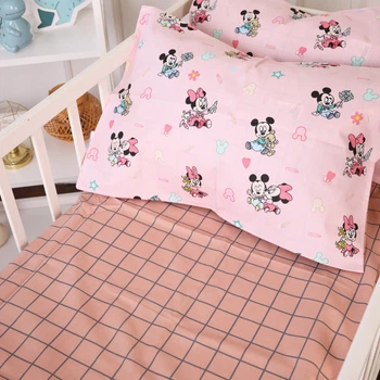 Простынь MirSon Бязь 20-0042 Pink Mikey Mouse 150 х 220 см (2200010284621)