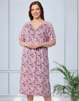 Нічна сорочка Cotpark 6XL Рожевий арт 13419-B