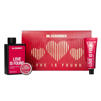 Подарочный набор Love is found Mr.SCRUBBER