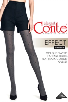 Колготки, 50 den Conte Elegant 3(M) Графитовый (125479)