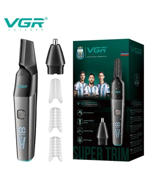 Тример акумуляторний для носа вух і окантовки VGR V-603
