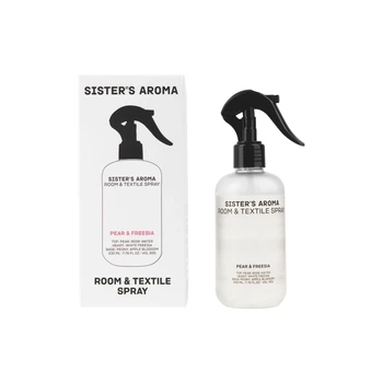 Освежитель воздуха Sister's Aroma Груша и фрезия Парфюмированный спрей для комнаты и текстиля 230 мл (4820227785995)