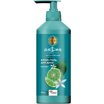 Гель для душа Dalas Cosmetics Бергамот 500 г (4823128004783)