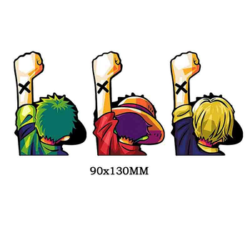 Голографическая наклейка Ван Пис One Piece