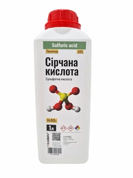 Серная кислота 43% 1 л