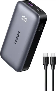 Powerbank Ugreen Nexode PB502 10000 mAh 30W Grey (6941876221851)