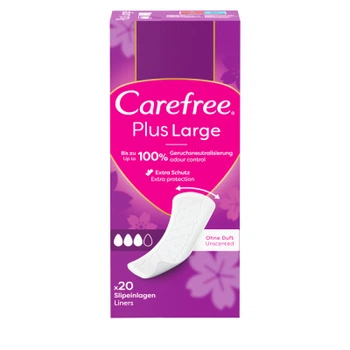 Ежедневные прокладки Carefree Plus Large 20 шт. (3574661606248/3574661487649)