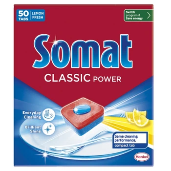 Таблетки для посудомоечных машин Somat Classic Power 50 шт. (9000101809817)