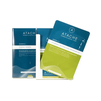 Антиоксидантна маска для обличчя глобальної дії Vitamin C Action AHA Promask CV Atache 1 шт