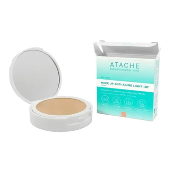 Антивозрастной солнцезащитный кушон Atache Be Sun Make Up Anti-Aging Light SPF 50+ 12 г