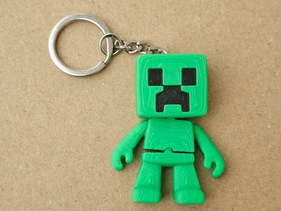 Брелок-фігурка Кріпер (Creeper) з гри Minecraft. Aivory