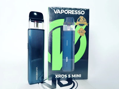 POD система Vaporesso XROS 5 Mini Kit 1500mAh Black Carbon