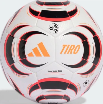Мяч футбольный Adidas TIRO LGE белый, красный, черный Унисекс 5