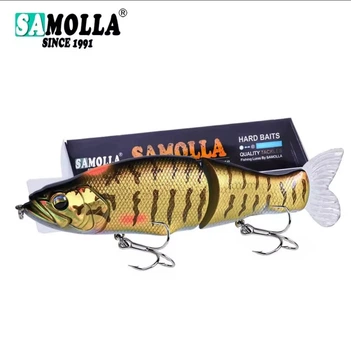 Воблер свимбейт Samolla I-SLIDE 135B 28 гр на щуке 9#
