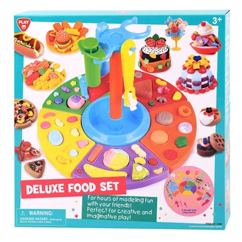 Набір для творчості PlayGo Clay Set Food 8300 (4892401083005)