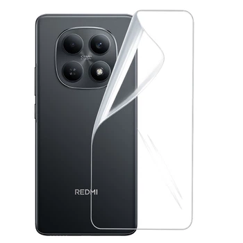 Гидрогелевая пленка Hydrogel Film для Xiaomi Redmi Note 15 4G на заднюю панель, Transparent