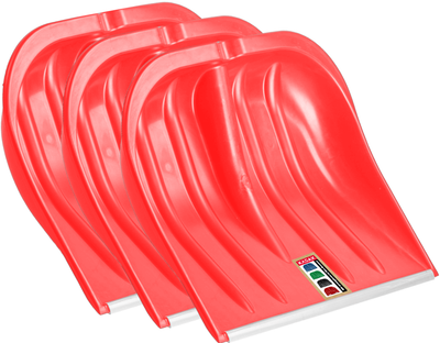 Szufla do śniegu bez uchwytu Kadax K6737 3 szt