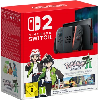 Консоль Nintendo Switch 2 + Pokemon Legends: Z-A DL (0045496337254) (HAE10995950044) - Уцінка