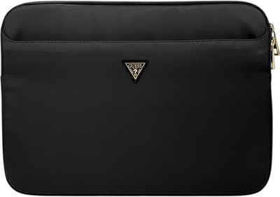 Etui na laptopa Guess Nylon Triangle Logo 13" Black (GUCS13NTMLBK)