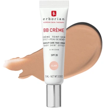 ERBORIAN BB Cream Clair Тонуючий крем 5-в1 з ефектом шкіра як у дитини, 15 мл
