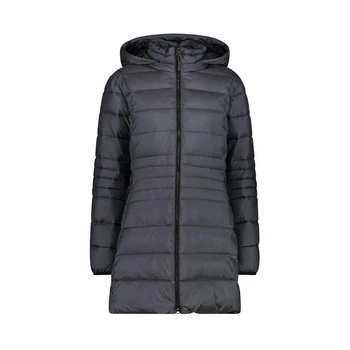 Куртка CMP Women's Quilted Coat with Sorona Recycled Padding Grafite XXS (1097-33K1716M-U890 34)