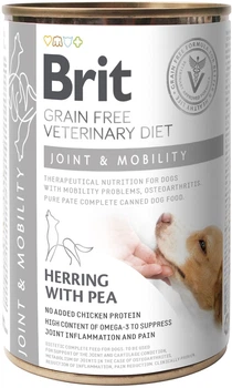 Вологий беззерновий корм для собак Brit Veterinary Diet Joint and Mobility