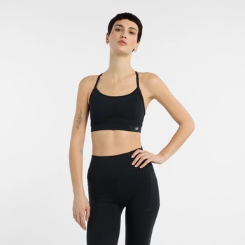Женский черный топ New Balance NB Essential Yoga 42 (XL) (WB51039BK)