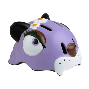 Дитячий шолом для роликів Flying Eagle Monster Purple New 48-54 см