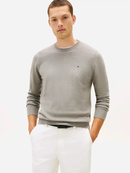 Джемпер чоловічий Tommy Hilfiger 78J8322-PR2(Hydrogen Grey) L Сірий (198296820829)