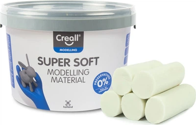 Набір для творчості Creall Super Soft 1750 г 25015 Білий (8714181250155)