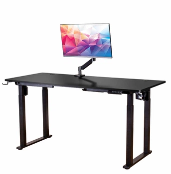 Стол с электрорегулировкой высоты Двухмоторный Flexi Desk Black 160x65 см 27896