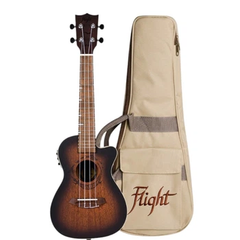 Укулеле Flight DUC380 CEQ Amber Concert