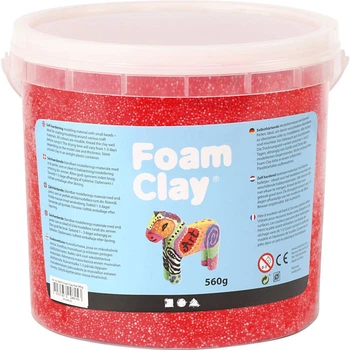 Набір для творчості Creativ Company Foam Clay 560 г 78823 Червоний (5707167246153)