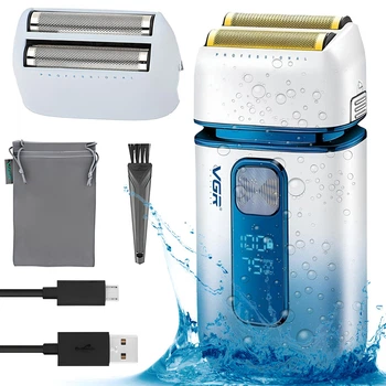 Портативная электробритва + 1 насадка, с USB, VGR V362