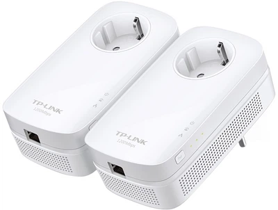 Комплект адаптерів TP-LINK Powerline TL-PA8010P KIT AV1300 з вбудованою розеткою