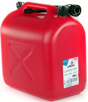 Канистра 20л пластиковая HDPE с лейкой Atelie для топлива