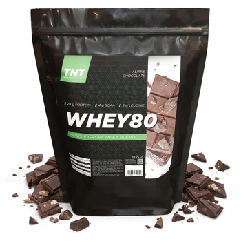Протеин TNT Whey 80 Muscle Grow 2 кг Альпийский шоколад – 80% сывороточного белка Польша