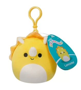 М'яка іграшка на кліпсі SQUISHMALLOWS – ТРИЦЕРАТОПС (9 cm)