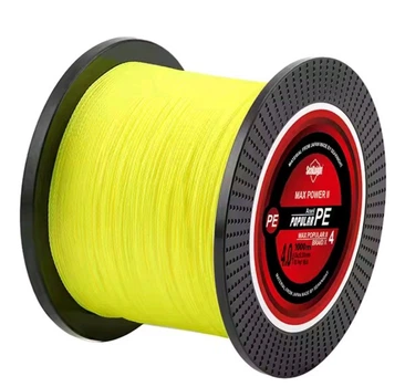 Шнур плетений рибальський SeaKnight MAX POWER II 1000 м 5.0# 0.37 мм 22.68 кг 50 lb yellow