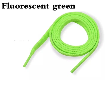 Плоскі шнурки для взуття FASTLACES SB-1 Fluorescent Green